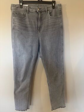 GAP Vintage Slim Sky High Jeans in Light Gray